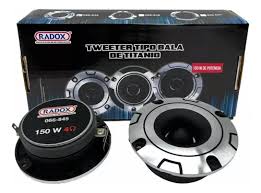 TWEETER RADOX DE TITANIO DE 4 PULGADAS 150 WATS - RADOX 